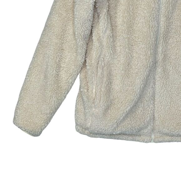 Burton Lynx Cream Hooded Zip Up Fleece| Size M - Picture 4 of 9